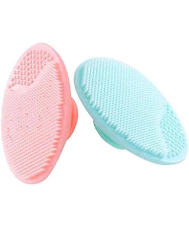 Silicone Manual Facial Cleansing Brushes fit for Skin Scrubber Exfoliator Massager - Buy Online on GoSupps.com