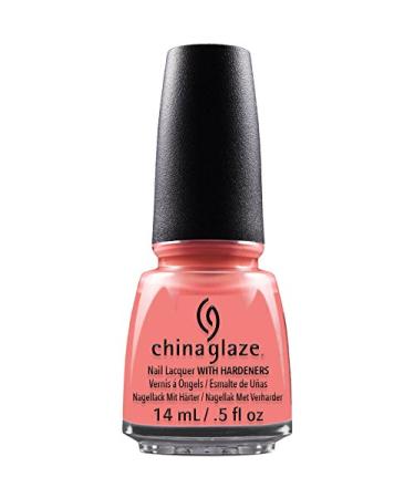 China Glaze Nail Polish Bottoms Up 1214 Pink - 0.5 Fl Oz | Long-lasting Polish | Vibrant Pink Shade - Buy Online on GoSupps.com