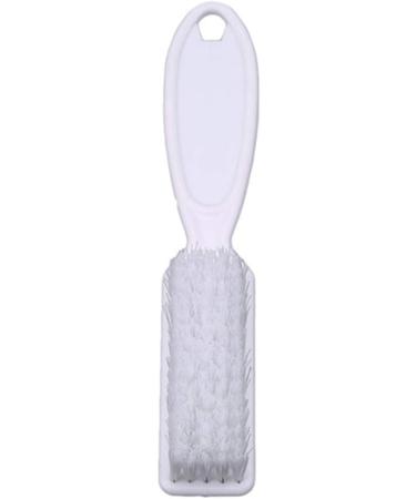 Dyscn Cleaning Nail Brush - Soft Bristle Grip Scrub Brush for Manicure & Pedicure | Nail Accessories for Women & Children - White - Buy Online on GoSupps.com