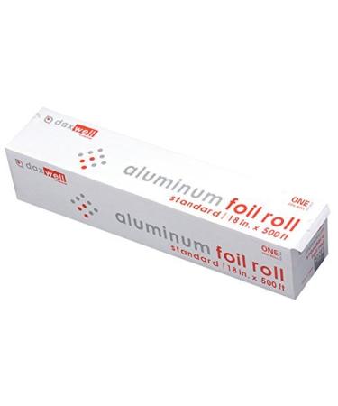Daxwell Standard Aluminum Foil Roll, 18" x 500 Ft, J10003023