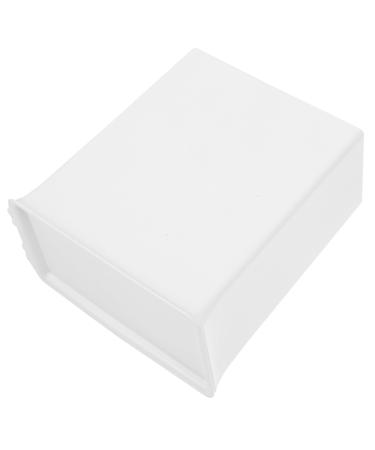 Alipis Box Sheet Laundry Detergent Storage Box Drawer Laundry Detergent Container Condensate Beads Bucket Sundries Storage Bucket Plastic Washing Machine Organize The Boxes White 14.6X14X8CM White