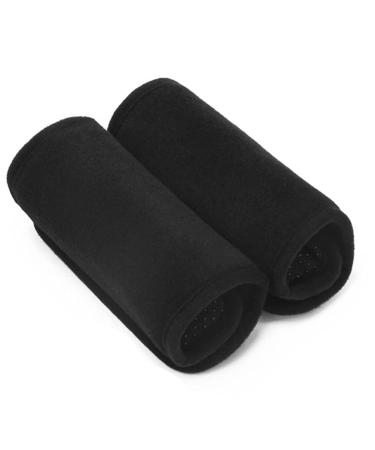 qazaa 2Pcs Wheelchair Armrest Pads Velvet Wheelchair Armrest Covers Non Slip Arm Rest Cover Cushion Pad for Wheelchairs