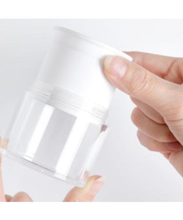 luxurious On-The-Go Refillable Acrylic Cosmetic Containers Airless Pump Jars for Thick Moisturizer - Buy Online on GoSupps.com