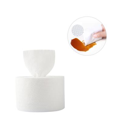 Buy Dry Wet Tissues - 2 Rolls Face Towels | White Cleansing Wipes for Instant Cleanliness | International Shipping Available - Buy Online on GoSupps.com