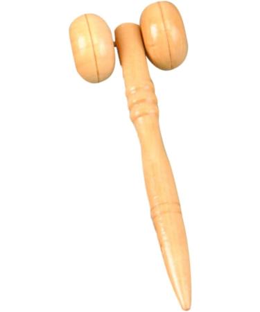 Elevated Muscle Roller Stick Massage Tool | Anti-Aging Facial Massager & Hand Roller - Mini Bamboo for Ultimate Relaxation - Buy Online on GoSupps.com