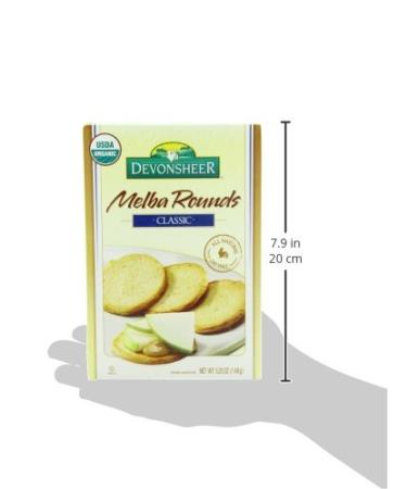 Devonsheer Melba Rounds Classic 5.25 oz (Pack of 12) - Buy Now! - Buy Online on GoSupps.com