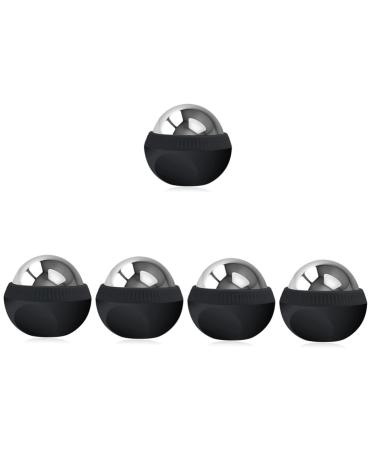Clispeed 5st massage ball made of stainless steel face massage device body massage device massage device for muscle reduction Manual massage massage device relaxable fitness ball ABS