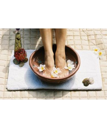 BINGOSPA Dead Sea Mineral Foot Salt with Guarana - Relief for Tired Feet & Foot Pain - 550g - Buy Online on GoSupps.com