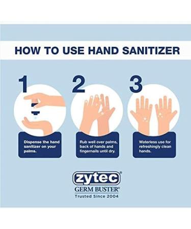 zytec Germ Buster Sanitizer Spray Extra Strength 80-Percent 352 Gram 500 ml (Pack of 1) - Buy Online on GoSupps.com