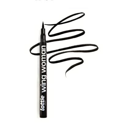 EyeLiner Inc. Lottie London Wing Woman Liquid Eyeliner Black 1.87mL Full Size