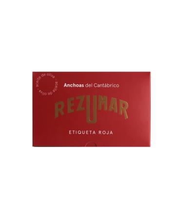 Rezumar Red Label Anchovy fillets from the Cantabrian Sea in Olive Oil 270 g
