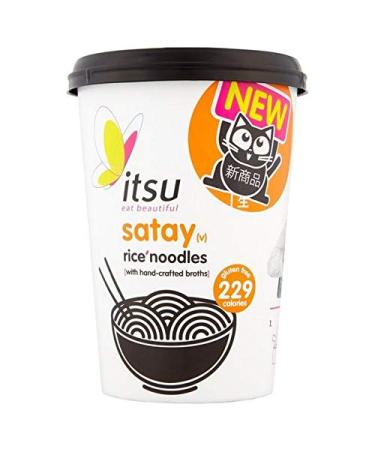 Itsu 4 x Itsu Satay Noodle Cup 64 g