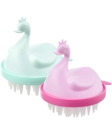 Frcolor 8-Piece Silicone Massage Shampoo Comb for Curly Hair - Ideal Brush for Scalp Care Pets and Child Care - Buy Online on GoSupps.com