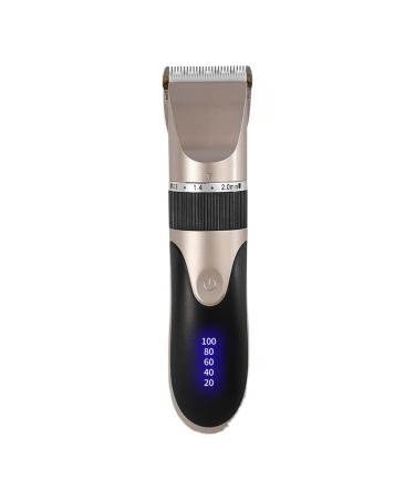 Electric Hair Clipper Rechargeable Hair Clipper Hair Clipper Shaver for Household Use(Gray)