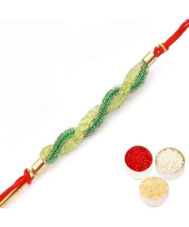 Ghasitaram Gifts Rakhis Online - Rakhi for Brother - 0057 Never Leave me Rakhi
