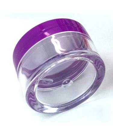 Beauticom 12 Pieces 20G/20ML Clear Jars with Multi-Color Lids - BPA Free Cosmetic Medication & Lab Containers | International Shipping - Buy Online on GoSupps.com