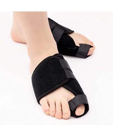 YanyUeshop Bunion Corrector breathable Big Toe rail with adjustable strap bunion support brace big toe separator Straightener Protector for Hallux Valgus Hammer Toe Tailor Bunion 2PCs