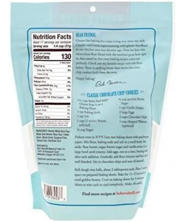 Bob's Red Mill Bob's Red Mill Gluten Free 1 to 1 Baking Flour 1240 Grams - Buy Online on GoSupps.com