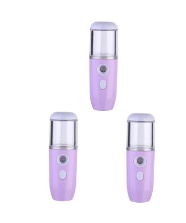 Hemoton 3 Pcs Hydrating Instrument Moisturizing Atomizer Mini Humidifier Face Steamer Hydrating Mister Skin Moistener Facial Spray Water Meter Face Spray Humidifier 10X3.5X3.5cmx3pcs
