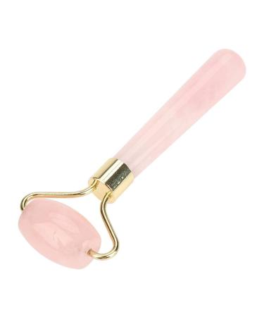Crystal Roller Massager Tool 1PC natural rose quartz Crystal beauty massage scooter skin care relax tool for face eye neck - beauty jade facial scooter for losing