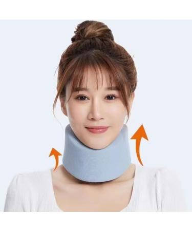 Adjustable Soft Sponge Neck Bandage - Universal Collar for Neck Pain Relief Support After Injuries Ideal for Sleeping - Buy Online on GoSupps.com