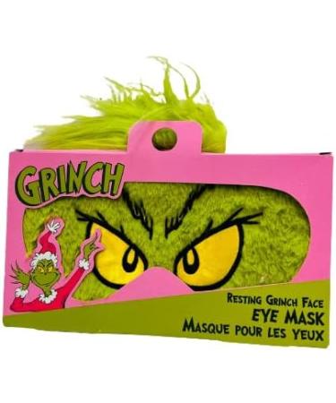 Divas World THE GRINCH FACE EYE MASK RELAX RESTING MASK CHRISTMAS Costume Party Xmas Dr Seuss Mask NEW - Buy Online on GoSupps.com