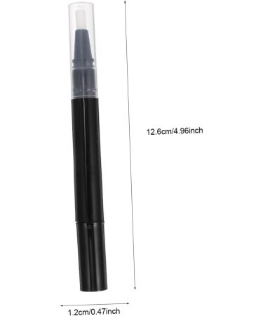 FRCOLOR 20 Pi ces Stylo Twist Pour Vernis Ongles Tubes De Brillant L vres Tube De Liquide De Croissance Des Cils Stylo Huile Pour Cuticules Vide Recharge Se R concilier Plastique Noirx2pcs 12.6x1.2cmx2pcs - Buy Online on GoSupps.com