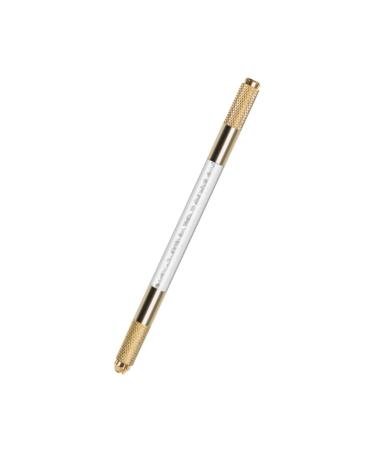 FRCOLOR Embroidery Pencil Eyebrow Pencil Rhinestones Makeup Pen 1 count (Pack of 1) White