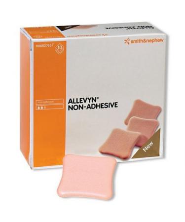 Smith&Nephew Allevyn Sterile Hydrocellular Foam Dressing 4x4  Box of 10  Item 66927637