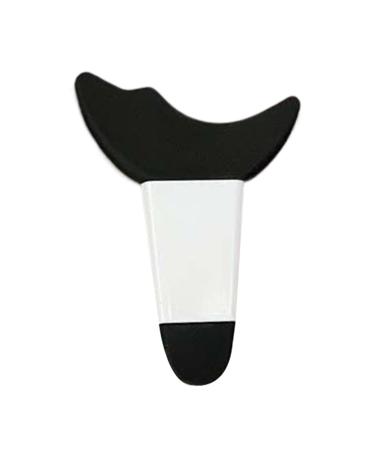 Amagogo Portable Eyeliner Stencils Make up Tools for Eyeliner Lazy Makeup Supplies Women Lady Eyeliner Tool Winged Tip Eyeliner Aid black white handle