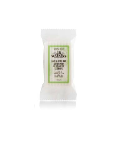 J.R. Watkins Aloe and Green Tea Soap Set of 22-1.25oz Each Bar