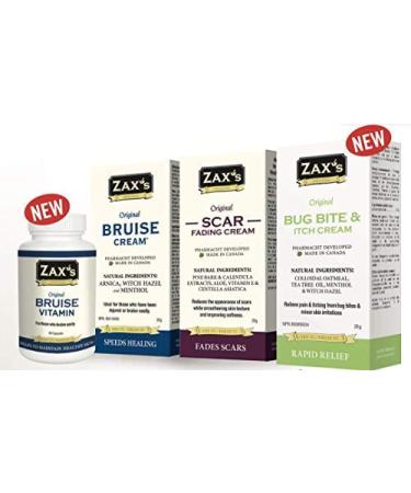 Zax's Original Scar Fading Cream - Paraben-free Body Scar Remover for Surgical Scars, Stitches, Burns, Acne, and Stretch Marks (28 g) - Buy Online on GoSupps.com