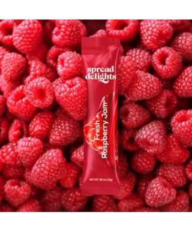 Spread Delights Raspberry Jam â Single Serve Packs for On-the-Go Snacks  All Natural  (20-Count) Raspberry Spread 0.8 Ounce (Pack of 20) - Buy Online on GoSupps.com