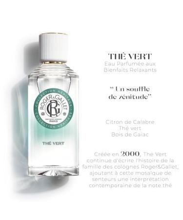 ROGER & GALLET | Fragrant Water Body Spray for Women | TH VERT - Green Tea 3.3 oz - Buy Online on GoSupps.com