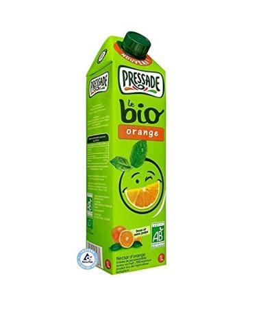 PRESSADE - Organic Orange Nectar 1L - Lot Of 4 - Sold By Lot