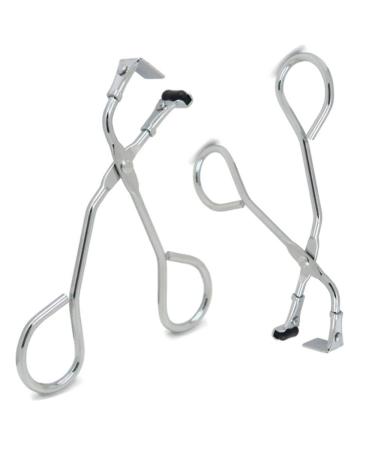 Eyelash Curler Eyelash Curler with Refill Pads Professioner Lash Curler Stainless Steel Mini Lash Curler for Dramatic Lash Look and Fits All Eyelash Shapes