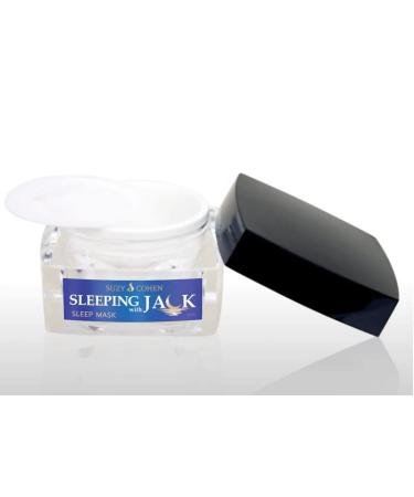 Suzy Cohen Sleeping with Jack Sleep Mask - Hyaluronic Acid & Jackfruit Extract Moisturizer for Women | Anti-Aging Collagen Boost & Skin Elasticity - Buy Online on GoSupps.com