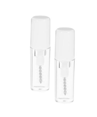 Beavorty 2pcs Eyelash Raincoat Clear Rain Coat Essence Mascara Essence Brown Mascara Gels Plastic Transparent