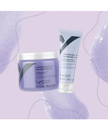 Buy Lycon Lavender & Chamomile Sugar Scrub 520g - Luxurious Oil-Free Body Scrub | International Shipping - Buy Online on GoSupps.com