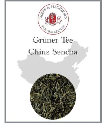 Lerbs & Hagedorn Lerbs & Hagedorn China Sencha Green Tea | Extremely Light and Soft Delicious Note 1 kg (approx 81 Liters) Green-Yellow Cup