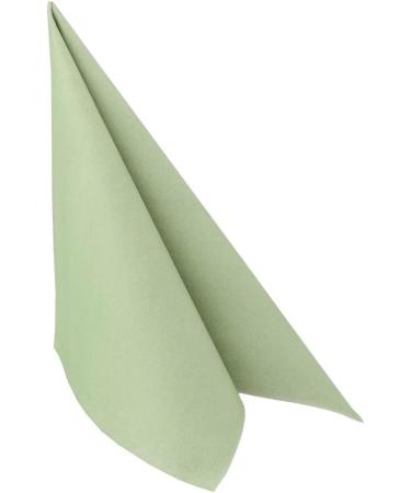 50 APARTina Fabric-Like Airlaid Napkins - Phalaris Natural Green 33x33 cm | Premium Quality International Shipping - Buy Online on GoSupps.com