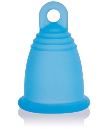 Me Luna Menstrual Cup Classic Ring Blue Size L