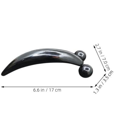 NOLITOY Ox Horn Massage Roller & Body Scraper Wheel - Facial & Eye Massager Tools for Therapy & Relaxation | International Shipping - Buy Online on GoSupps.com