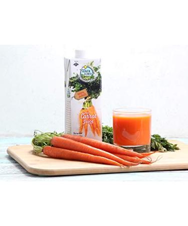 100% Pure Carrot Juice 25.6oz (2 Pack) by Heaven & Earth - Rich in Antioxidants and Nutrients - Buy Online on GoSupps.com
