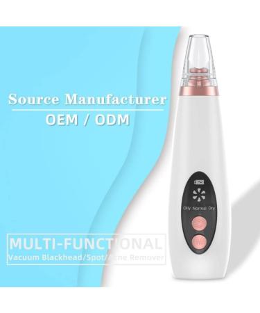 Occus Rechargeable Display Screen Blackhead Remover Removing Acne Blackhead Export Facial Cleaner Household Facial Pores Cleaner - (Color: White Rechargeable) - Buy Online on GoSupps.com