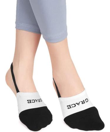 FOMIYES Yoga Socks - Invisible Toe Liners & High Heel Forefoot Pads for Men - Anti-Drop Metatarsal Support - Buy Online on GoSupps.com