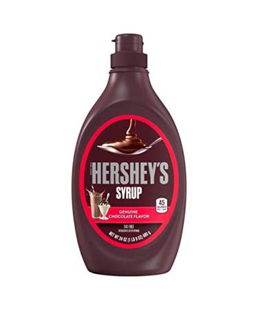 HERSHEY'S Chocolate Syrup 24 oz (Pack of 2)