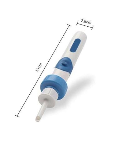 Premium Electric Ear Wax Remover - Safe Effective Ear Cleaner for Babies Kids & Adults | Removable Silicone Tips - Buy Online on GoSupps.com