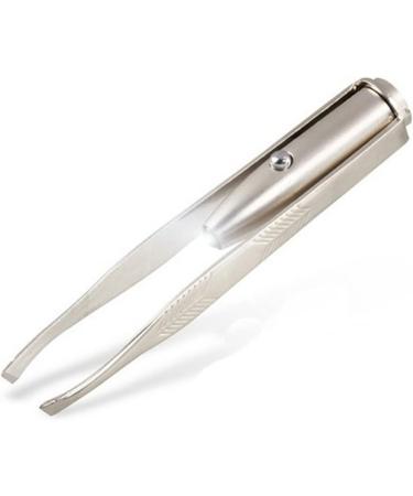 Angoily Led Light Eyelash Tweezer Eyebrow Hair Removal Tweezer Eyebrow Tweezer - Buy Online on GoSupps.com