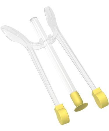 Contact Lens Remover Tool - Reusable Colored Silicone Slide with Storage Case | 10 Pieces Yellow Applicator & Suction Cup Accessories - Buy Online on GoSupps.com